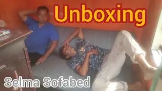 HEBOH!!!..Unboxing Sofabed Selma.