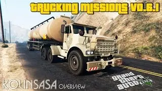 GTA 5 Trucking Missions v0.6.1 - Грузоперевозки