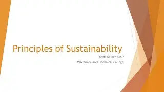 Chapter 1: Roots of the Modern Sustainability Movement