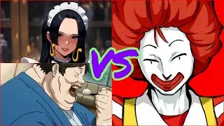 【MUGEN】Boa Hancock & PIG GOD VS Ronald McDonald