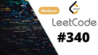 [Java] Leetcode 340. Longest Substring with At Most K Distinct Characters  [Sliding Windows #4]