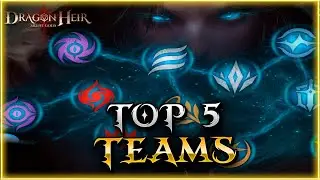 PRIORITISE GETTING THESE HEROES! Top 5 Teams In Dragonheir: Silent Gods x Dragonstride