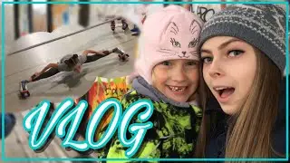 VLOG: учим Милу покупать продукты, роллердром, готовим// Lunaaa