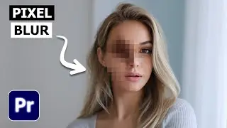 How To Add Pixelated Blur To Videos In Premiere Pro || Pixel Blur Effect Premiere Pro Tutorial