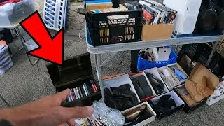 IL LAISSE UNE PEPITE SUR CE STAND EN LIVE VIDE GRENIER