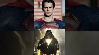 Black adam vs Superman #shorts