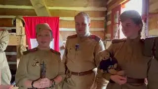 WW2 Russian infantry squad at fort Loudon