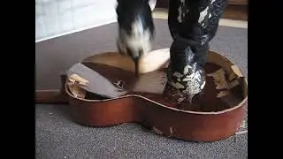 ASMR gitar under high heel part 2