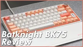 Batknight BK75 Review | An $89 Keyboard With a Built-in Wrist Rest and Sounds Great Stock!