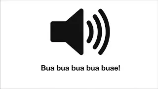 Bua Bua Bua Meme Sound Effect (Rare Sfx)