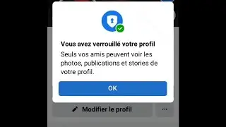 Verrouiller profil Facebook
