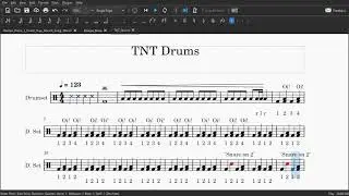 TNT Drums w Guitar and Bass Not Perfect Draft 1
