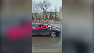 Всероссийский автопробег в Домодедово 9 апреля 2022 г.