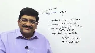 CBLR 2023 Exam Short Term Course