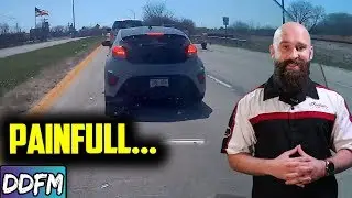 Zoned Out Rider Rear Ends A Stopped Car