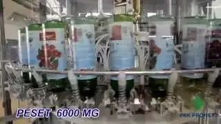 PESET 6000 MG BLOKPAK clean - линия розлива напитков