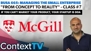 If you can't market your product, your startup is DOA - Ep. 7: From Concept to Reality