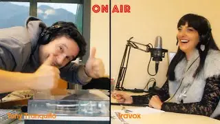 Iravox ad ANTENNA2 Bergamo, intervistata da Tony Tranquillo per l'uscita di FEBBRE