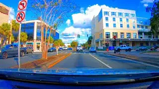 Downtown Ocala to Silver Springs Driving Tour【4K】