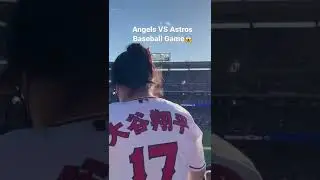 Angels VS Astros Baseball Game #shorts #fyp #shortvideo