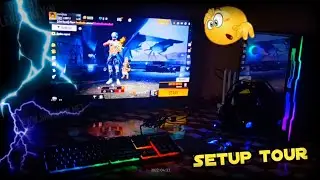 gaming PC setup tour free fire #freefire  RDX gaming fast
