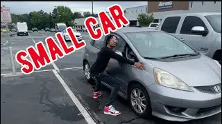 Stole a small car yesterday