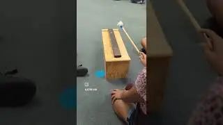 Steady beat on #mallets #elementarymusic #musicteacher