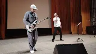 Прошу тебя--Гриша Петров  соло-Александр Постников концерт в Санатории Мин. обороны РФ. 27.07.2024.