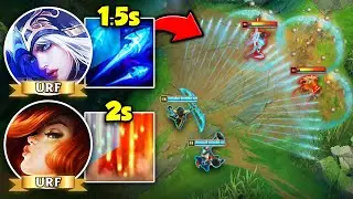 WE PLAYED THE TURN OFF YOUR BRAIN COMP IN URF! (FOR 1 HOUR STRAIGHT)