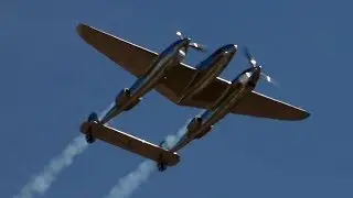 4Kᵁᴴᴰ Lockheed P-38 Lightning - The Fork-Tailed Devil