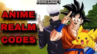 *NEW* BEST ANIME REALM CODES FOR MINECRAFT BEDROCK EDITION!