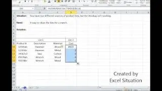Excel Vlookup not working
