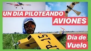 PILOTO DE AVIONES por un dia | Aviones de Control Remoto