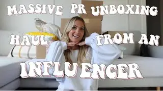 HUGE PR UNBOXING: influencer pr haul/what I get in PR as a fashion blogger