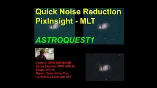 Quick Noise Reduction Demo in PI - MultiscaleLinearTransform - MLT
