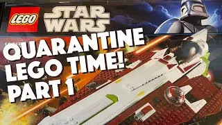 LEGO TIME Part 1 | Delta-7 Aethersprite-Class Light Interceptor build (10215)
