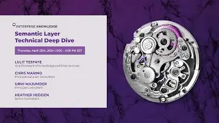 Semantic Layer Technical Deep Dive