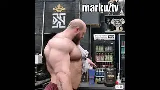 Big muscle ,strong bear woooooow amaing