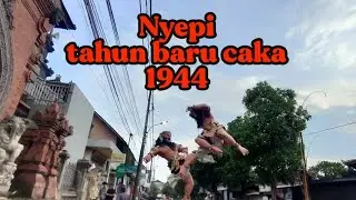 Nyepi di Bali || tahun baru caka 1944 || h - 1