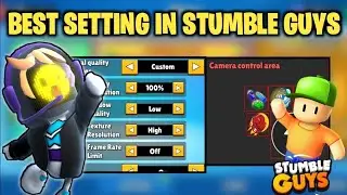 How to apply the best stumble guys setting for rank pushing (SECRET)🤫