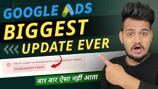 Google Ads Biggest Update  : JUNE 2024 🤑🤑 || Change Payment Method In Google Ads Account