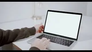 Working On Laptop | Royalty Free Stock Footage | Laptop Free Video Footage
