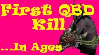 Runescape - My first QBD kill in ages...