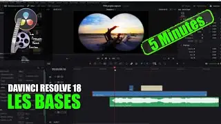 Les BASES de DAVINCI RESOLVE en 5 minutes - Redémarrage de cette CHAINE