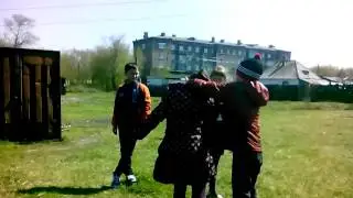 Vlog: Играем в игры на улице