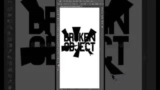 Broken Object in Illustrator/HLGRAPHICS 