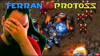 Terran vs Protoss Juego super mal y la gano Starcraft Remastered