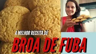 Broinha de fubá (Cavaca de padaria)