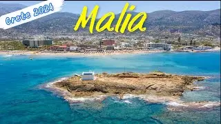 Malia Heraklion Crete Greece 4K