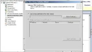 Configure SSTP in Threat Management Gateway